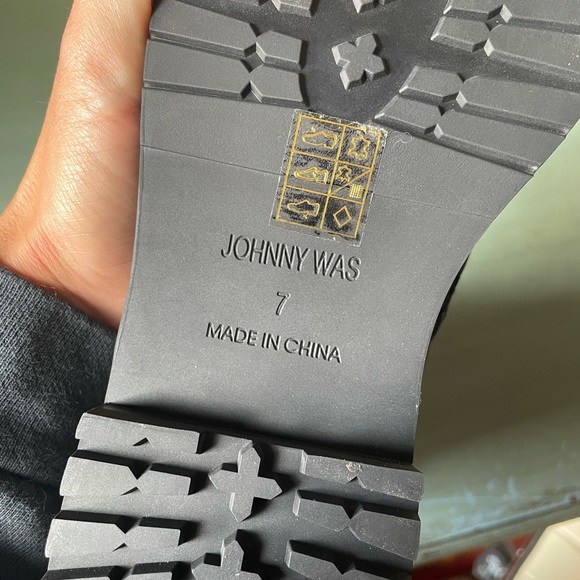 NEW Johnny Was Taline Embroidered Bootie size 7 in Black - Picture 5 of 5